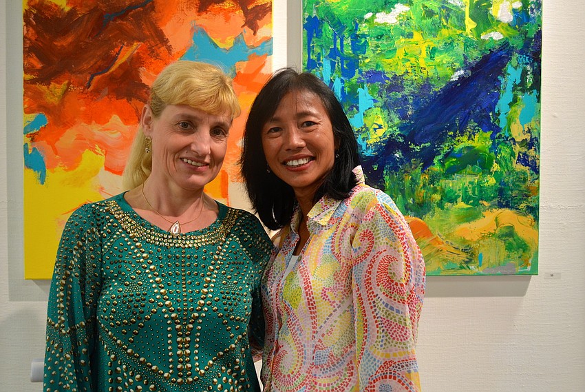 Maria Timis and Helen Chan