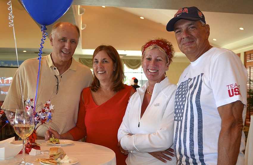 Barry and Jane Weinman with Christina DeCarlo and Mel Rhinelander