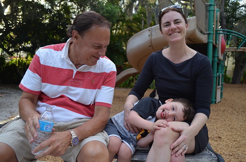 Steve, Gabe and Amy Turner