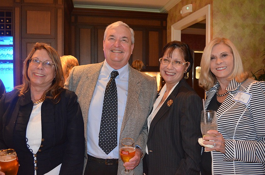 D'Arcy and Raymond Arpke, Maria Hussey and Faye Dubensky