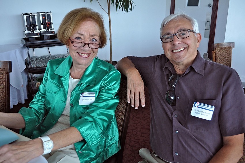 Ayse Somersan and Richard Camarelli