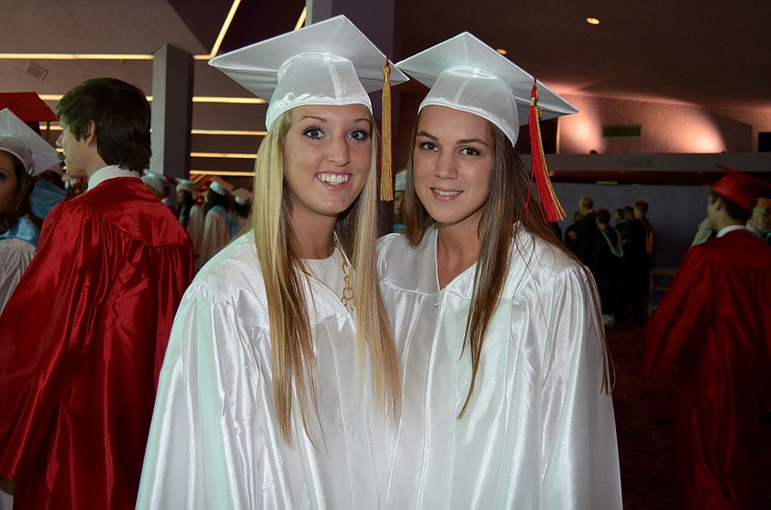 Gabby Schweigart and Paige Peterson