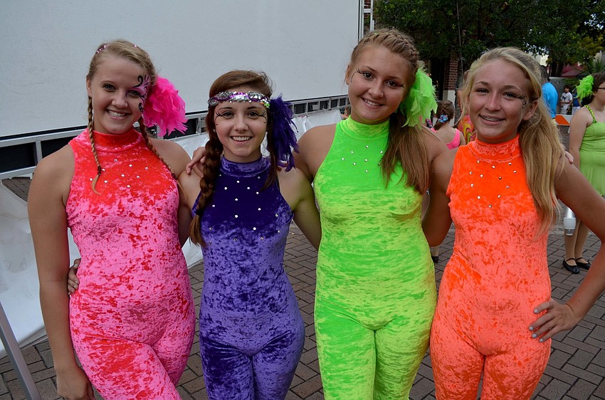 Allie Pierce, Sophie Watkins, Julie Wrovtewski and Maya Kaiser