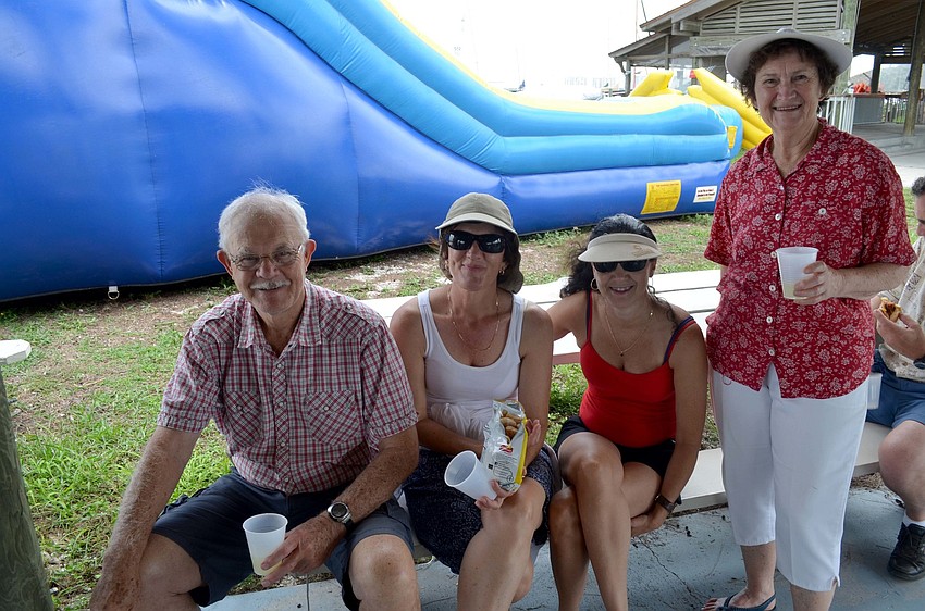 John and Edna Southey with Jo Grobler and Mavauneen Walker