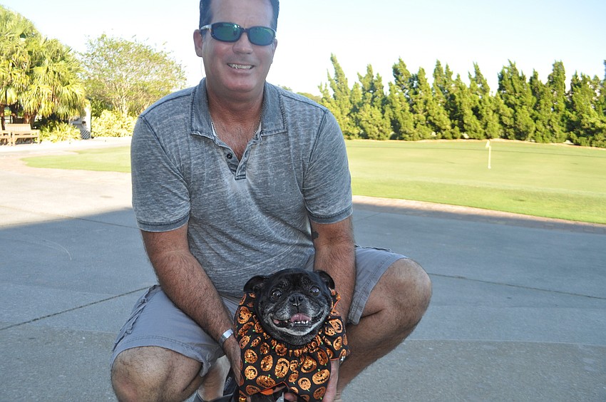 Bill Pollock with Scooby