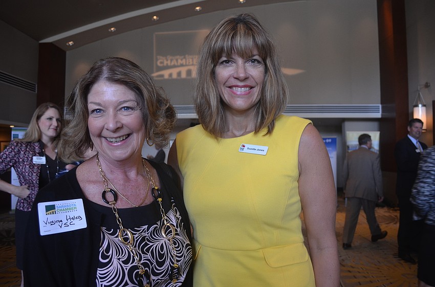 Virginia Haley and Suzette Jones