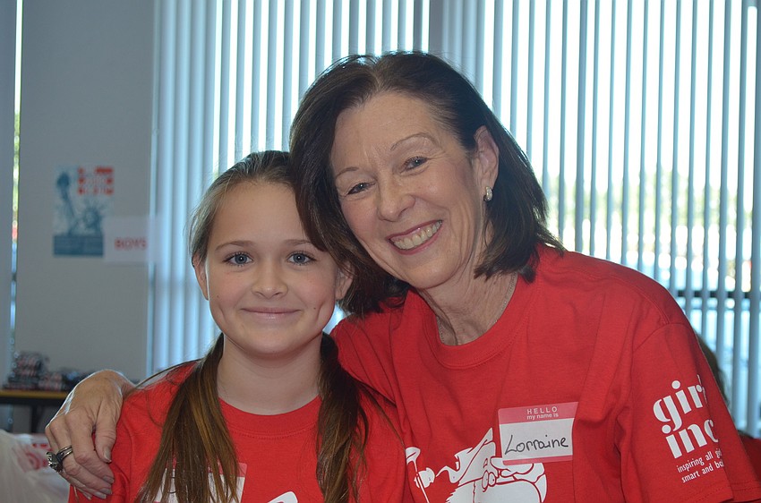 Jillian Berendes with grandmother Lorraine Kaplin