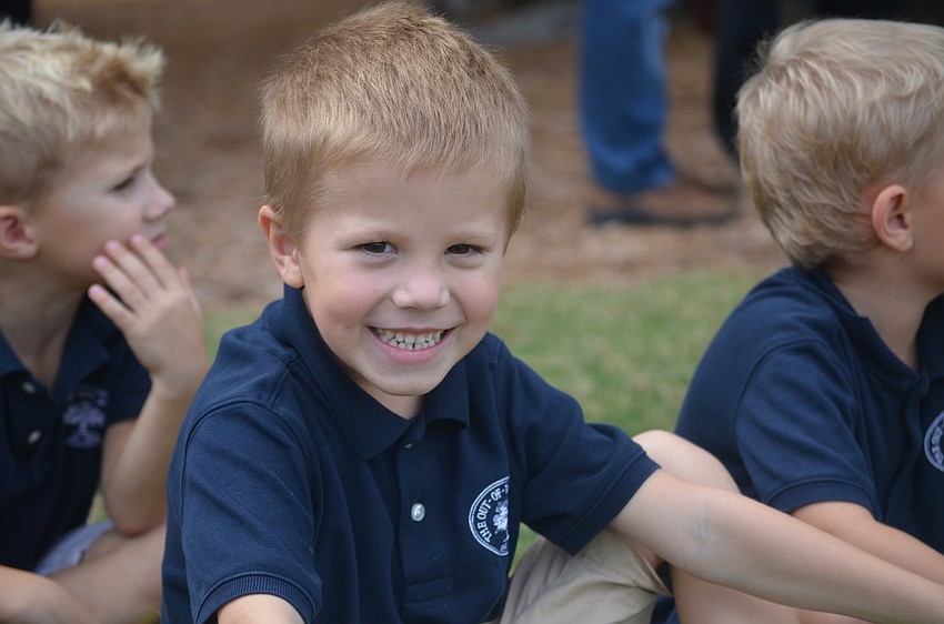 Phillip S. enjoys the game