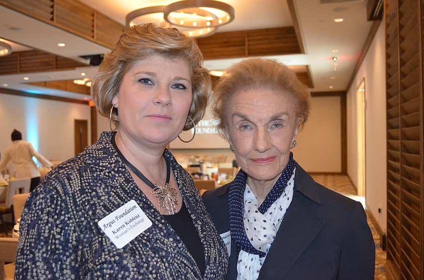 Karen Koblenz with Elizabeth Lindsay