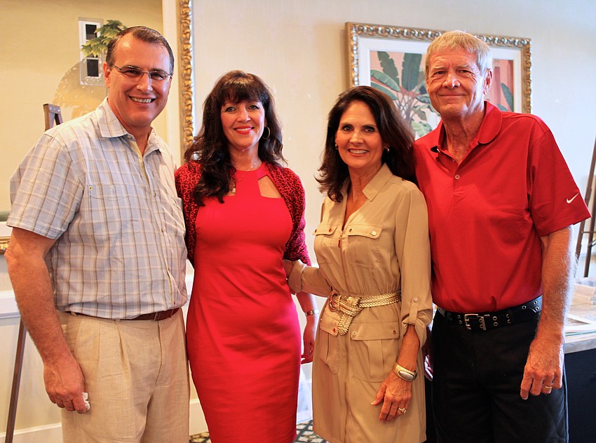 Andy and Michelle Lappin with Mary Lou and Bill Johnson