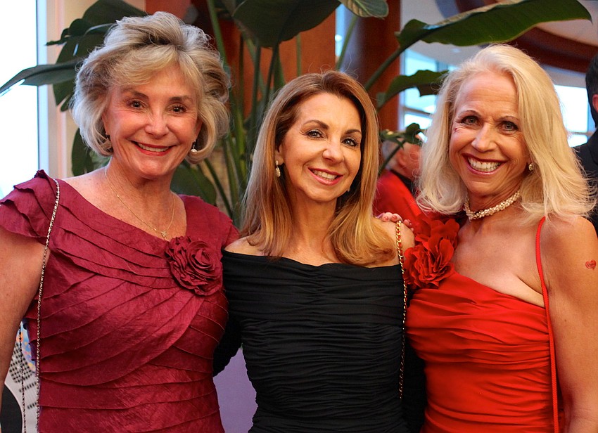 Laurie Deane, Laurie Wolfe and Marcia Gutridge