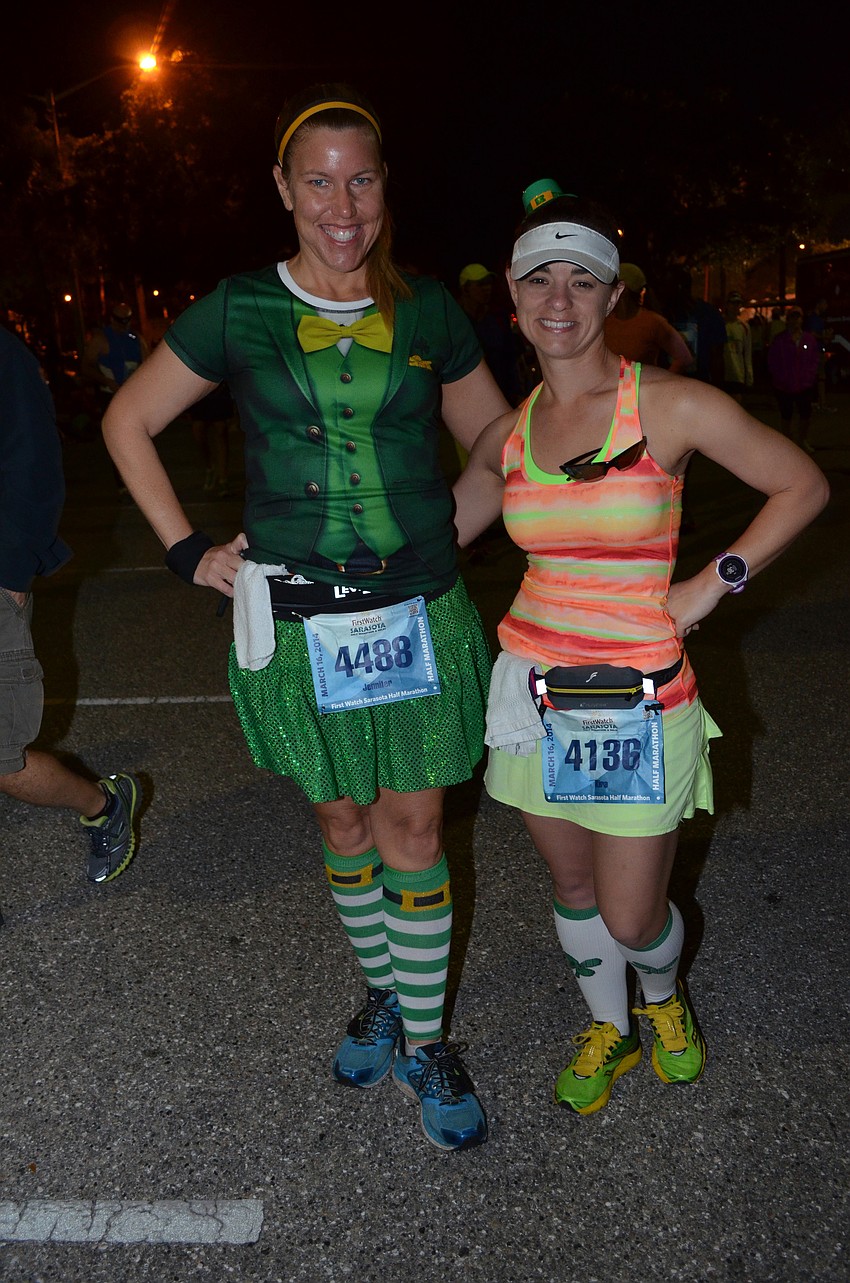 Jennifer Pelham and Kira Chamberlain