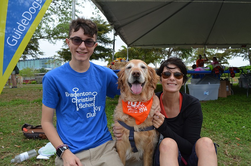 Ryan and Krista Symens with Molly