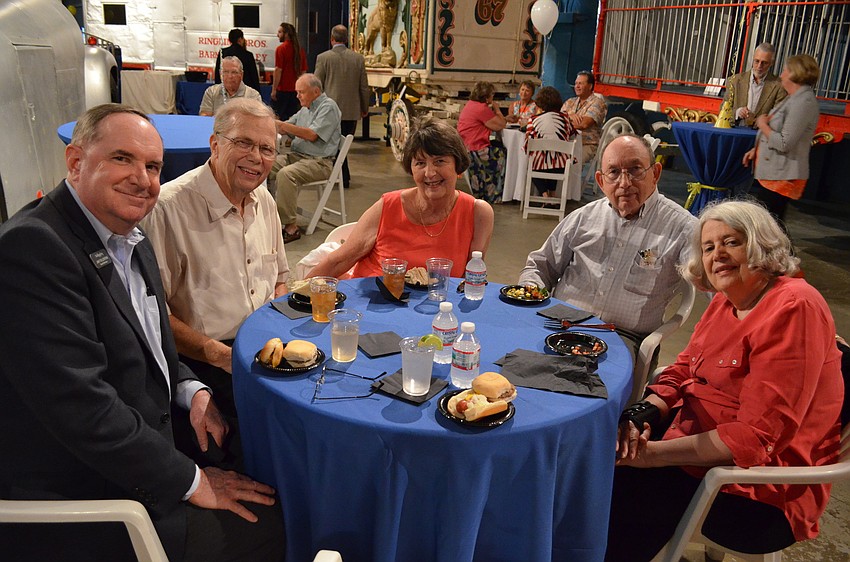 Jim Tollerton, Bob and Mary May, Phil Silverstein and Sheila Rosenthal