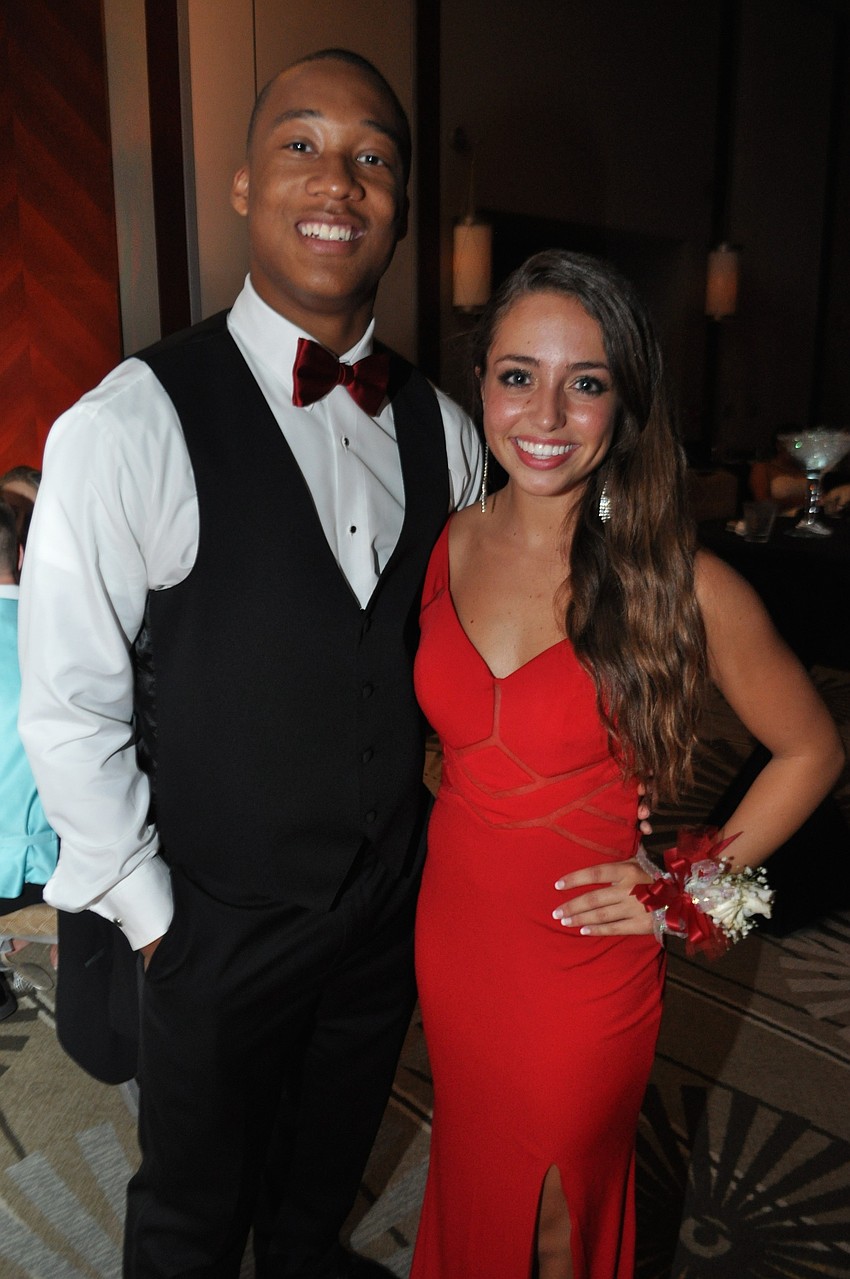 Chris Pearcey with Marina Masterson