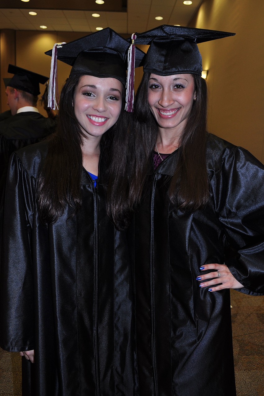 Jessica Villafane and Jennifer Celaya, of Braden River, both will attend State College of Florida in August.