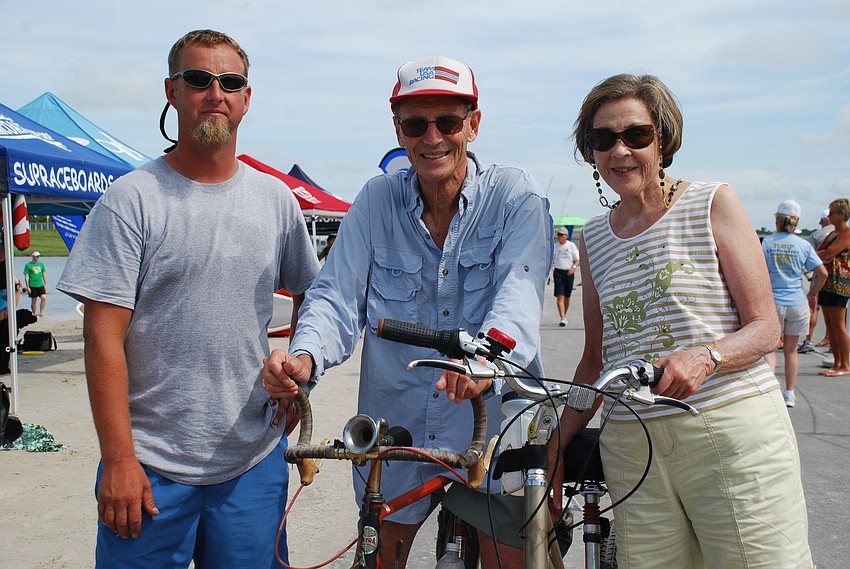 Tony Nakonetschny with Dr. Bart and Joan Levenson