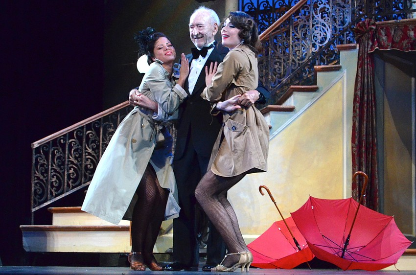 Jeisenia Gonzalez, Dr. Harvey Levine and Petra Pennington