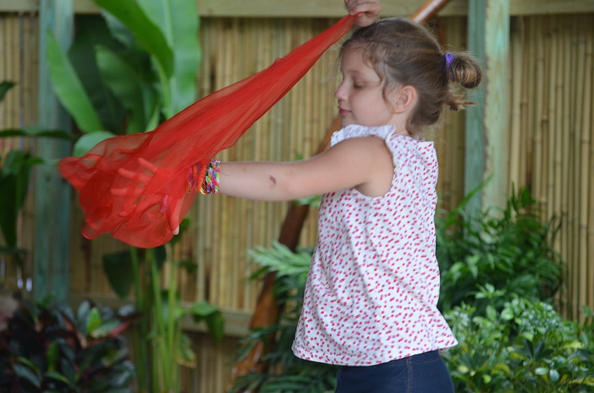 Ella Miller-White dances