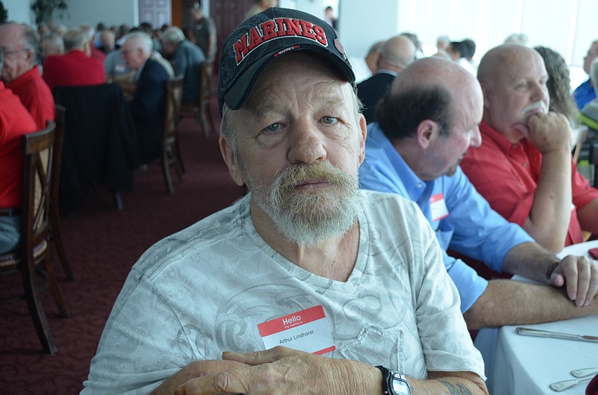 Silver star receiver Arthur Lindahorst