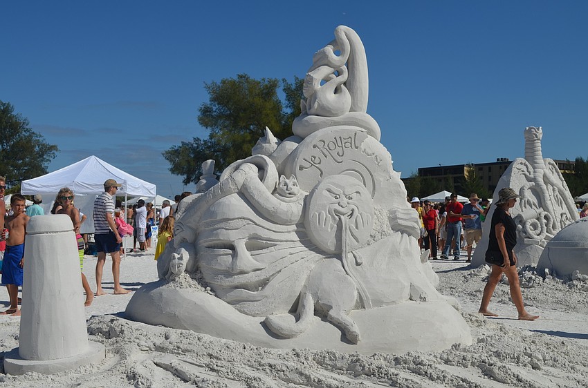 Sculptors have to take constant care of their fragile creations