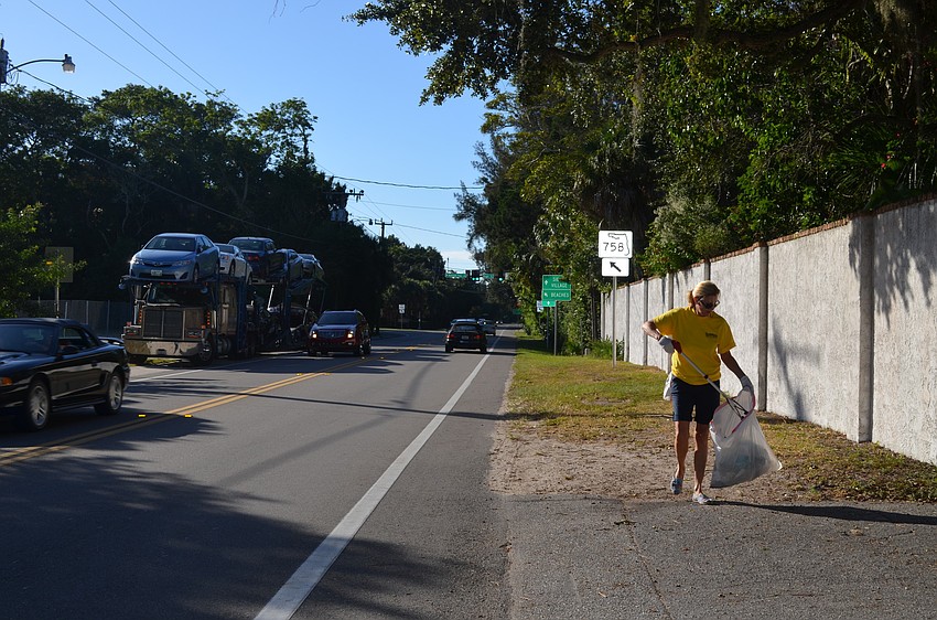 The pickup went from the North Bridge down Higel Ave. to Beach Road.