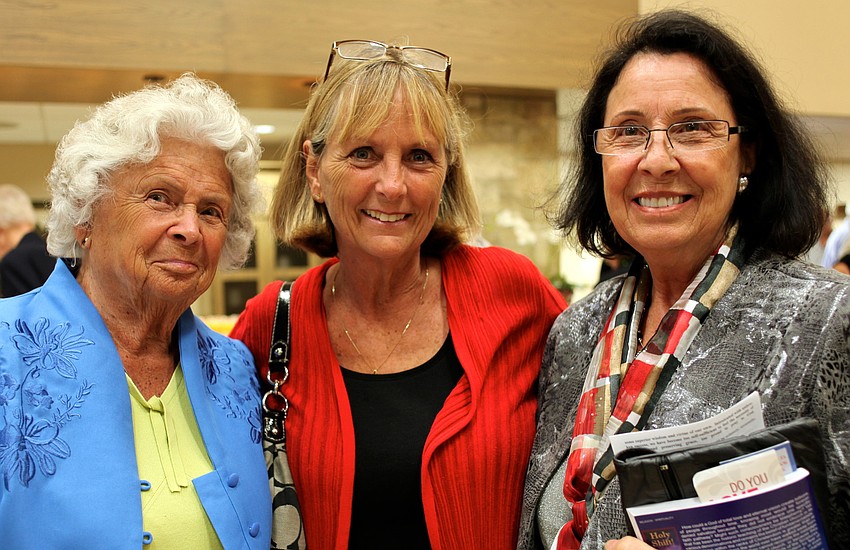 Helen Breidenstein, Susan Schaefer and Molly Carroll