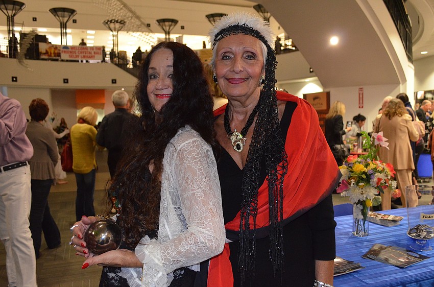 Suzanne Stacey and Sandi Boyajian were gypsies for the night.