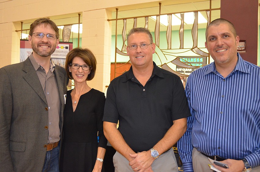 Wes Roberts, Dawn Desmond, Steve Andrus and Ross Hackett