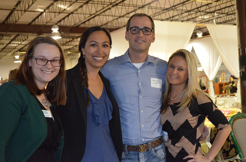 Megan Wenger, Suriya Khong, Jason Wood and Andrea Capek