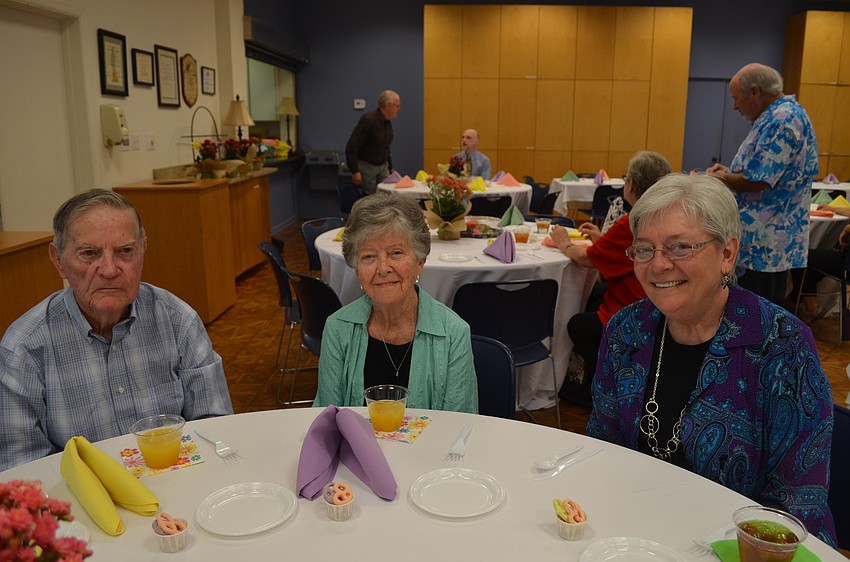 Donald and Bea Swanson with Jewel Shenk