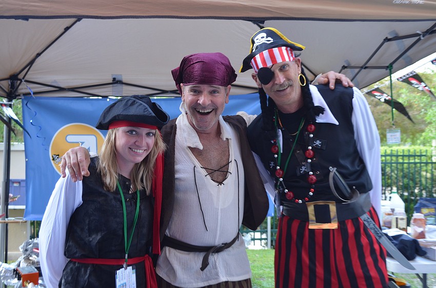 Marlana Kehler, Gus Manragliano and Dick Dobkins from Compass Self Storage.