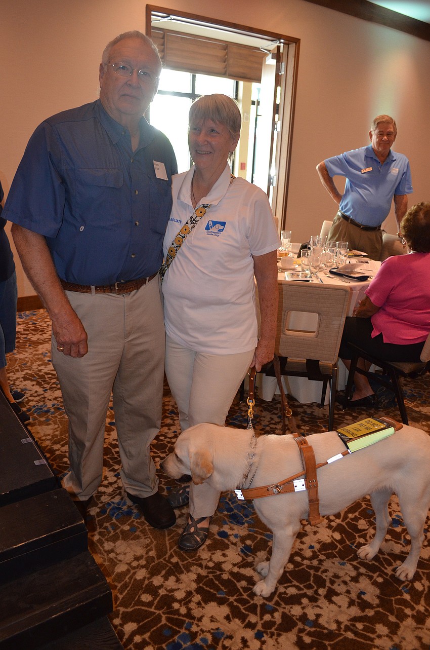 Edward and Carol Osmar with Sonja