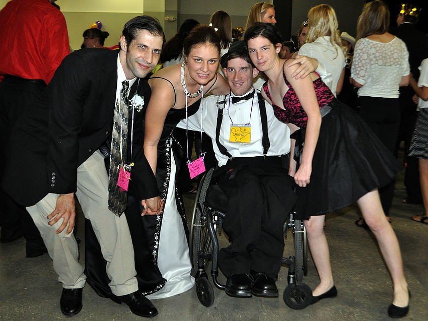 Andre Noah, Brittany Ormsby, Michael Botycka and Brittany Boulin