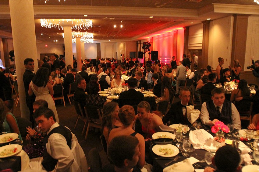 There were 225 students that attended Sarasota Military Academyâ€™s prom.