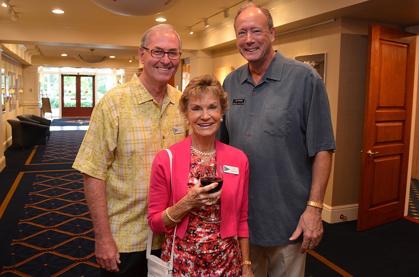 Bruce Heckenberg, Pat Anderson and Lee Peakes