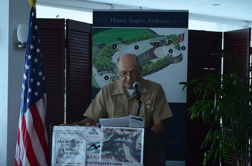 Tom Smith, chairman of the Marine Corps luncheons