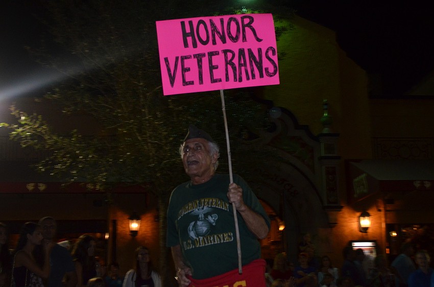 This year's parade was in honor of those who have served our country