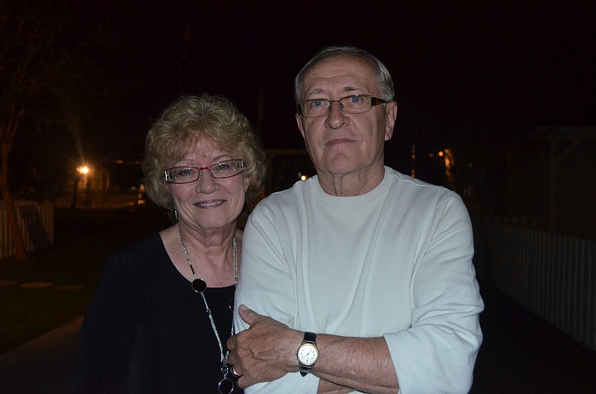 Sally and Bob Klinger watched their grandsons perform.