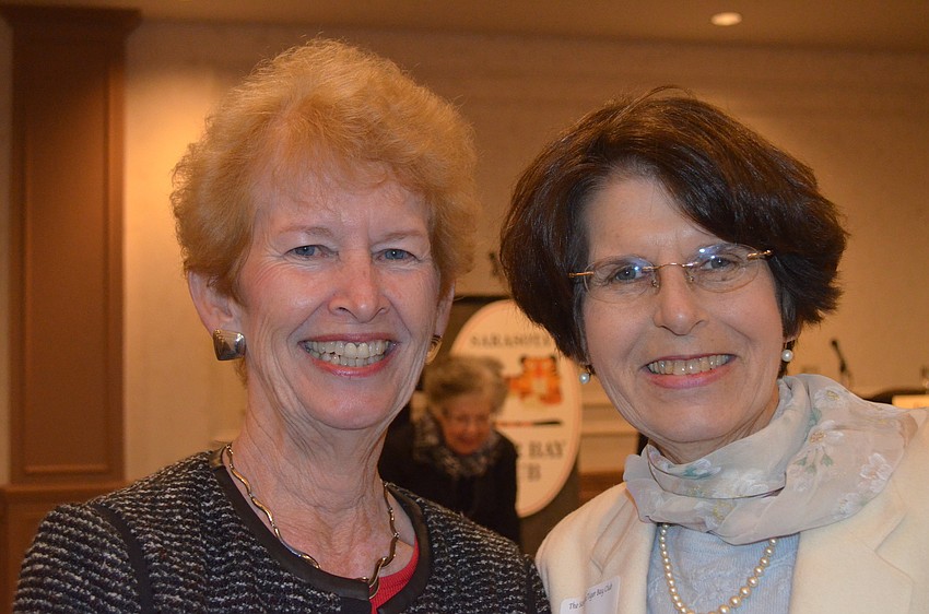Susa Renfrew and City Commissioner Susan Chapman