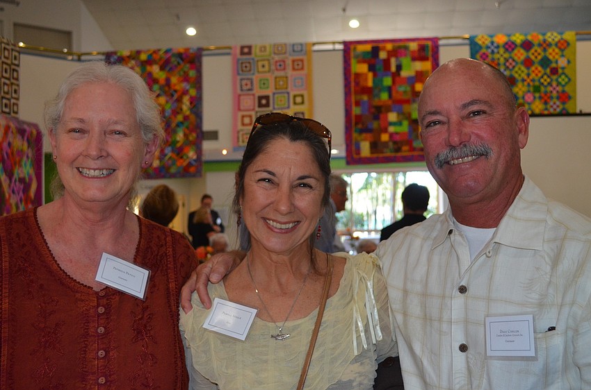 Pat Pettit, Pam Steele and Dale Cohlan