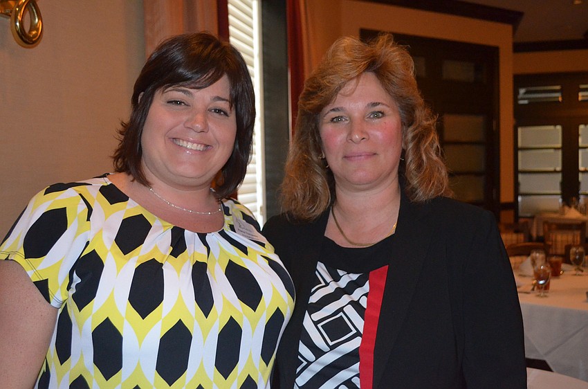 Incoming SKCC Chairman Alana Tomasso with past SKCC Chairman Maria BanKemper