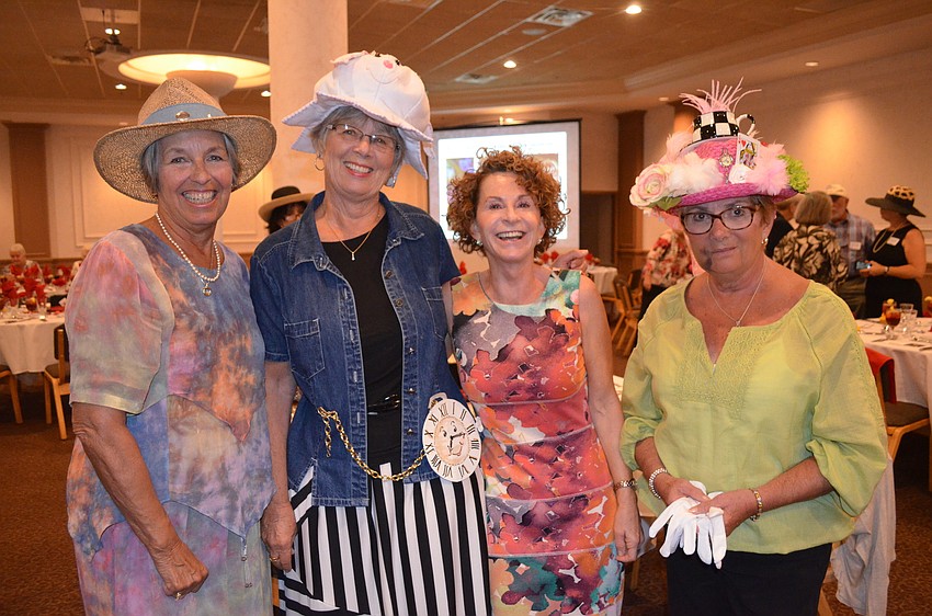 Susie Ritchie, Infrid Cochard, Lynn Joyce and Nancy Augsburger