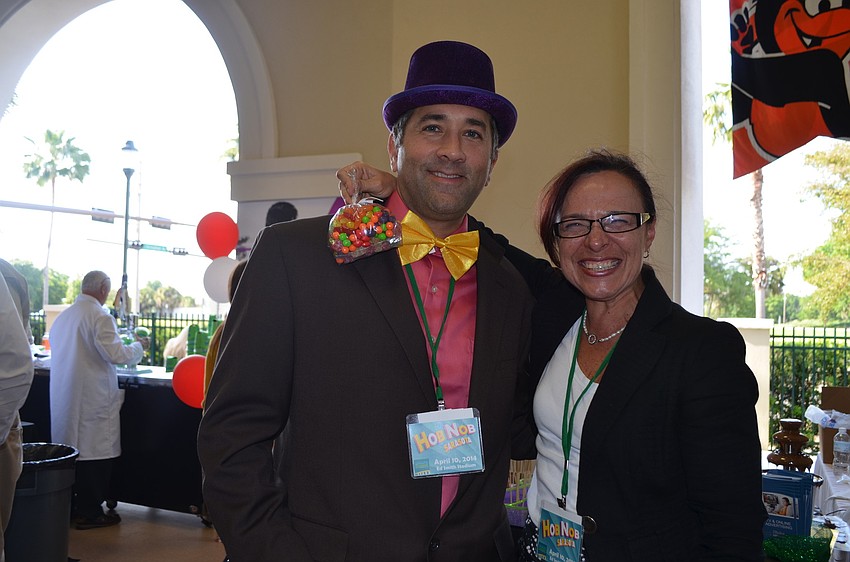 Michael VanBuskirk from Comcast Spotilght and Marina Schwartz from Transamerica Financial.