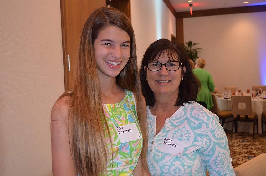 Julia and Kathy Saunders