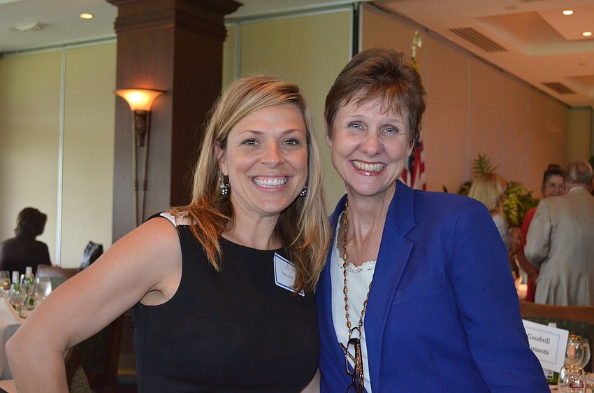 C.J. Bannister and Margie Genter