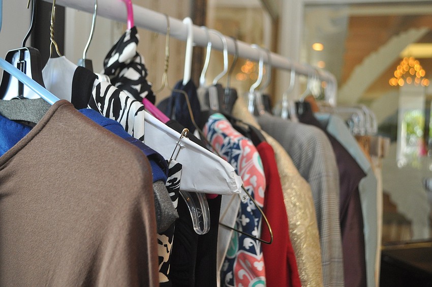 Women donated high-end labels such as Prada, Gucci and Eileen Fisher.