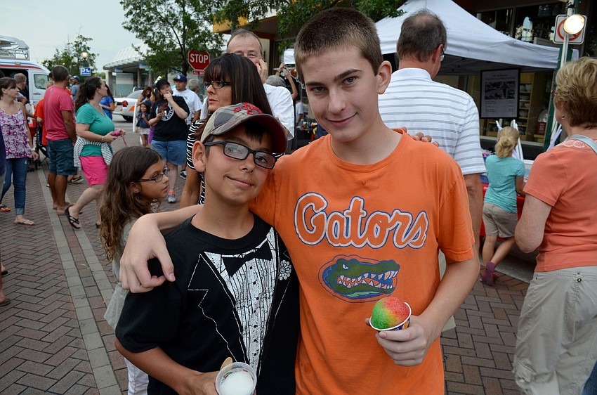 Jarrett Shamp and Christian Shine