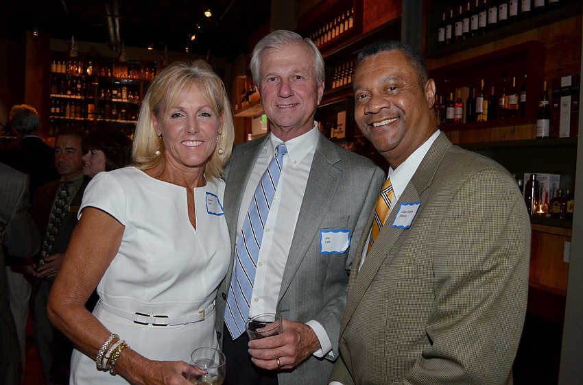 Marion and Joe Lieb with Judge Charles Williams