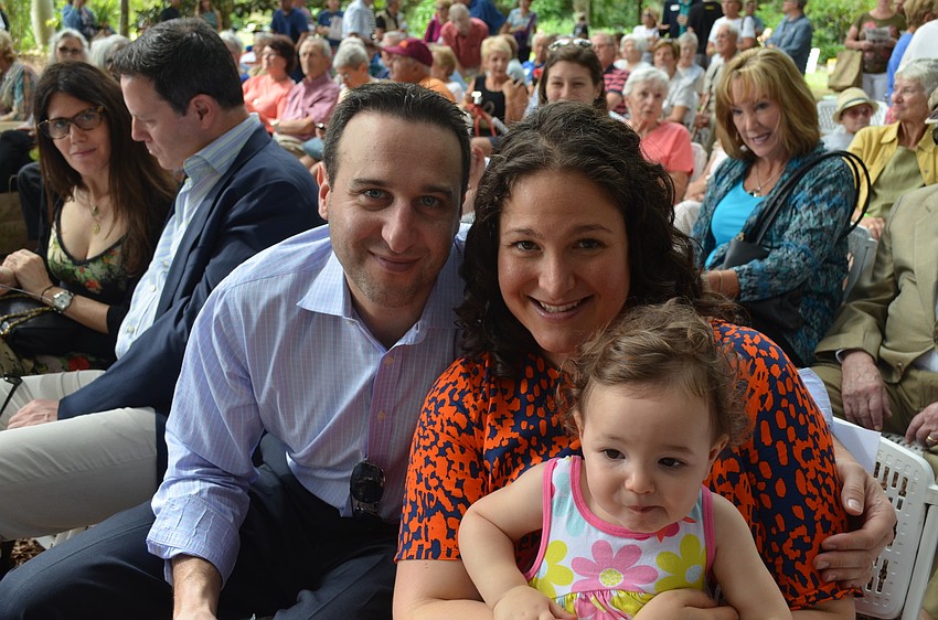 Matt and Heather Sugarman with daughter Parker